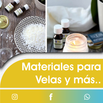 Materiales para Velas y más....