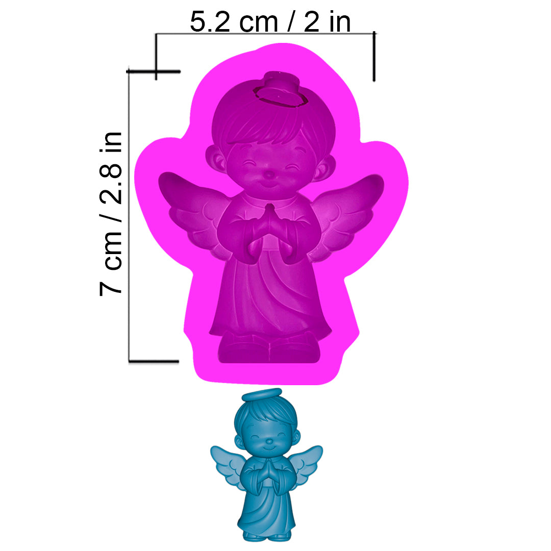 Molde Angelito de Pie – Código: 005490