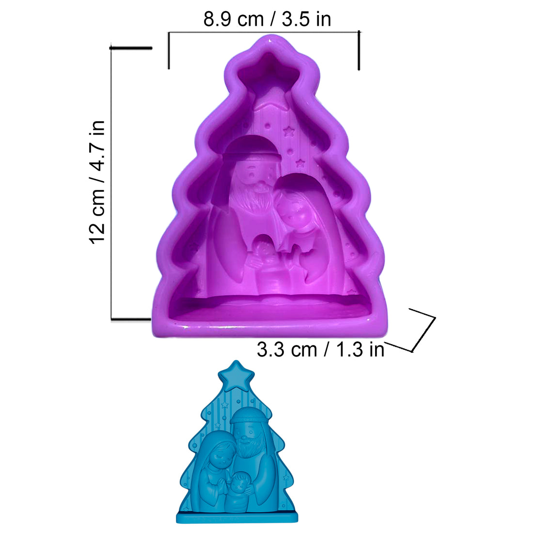 Molde Árbol Sagrada Familia Grande – Código: 005608