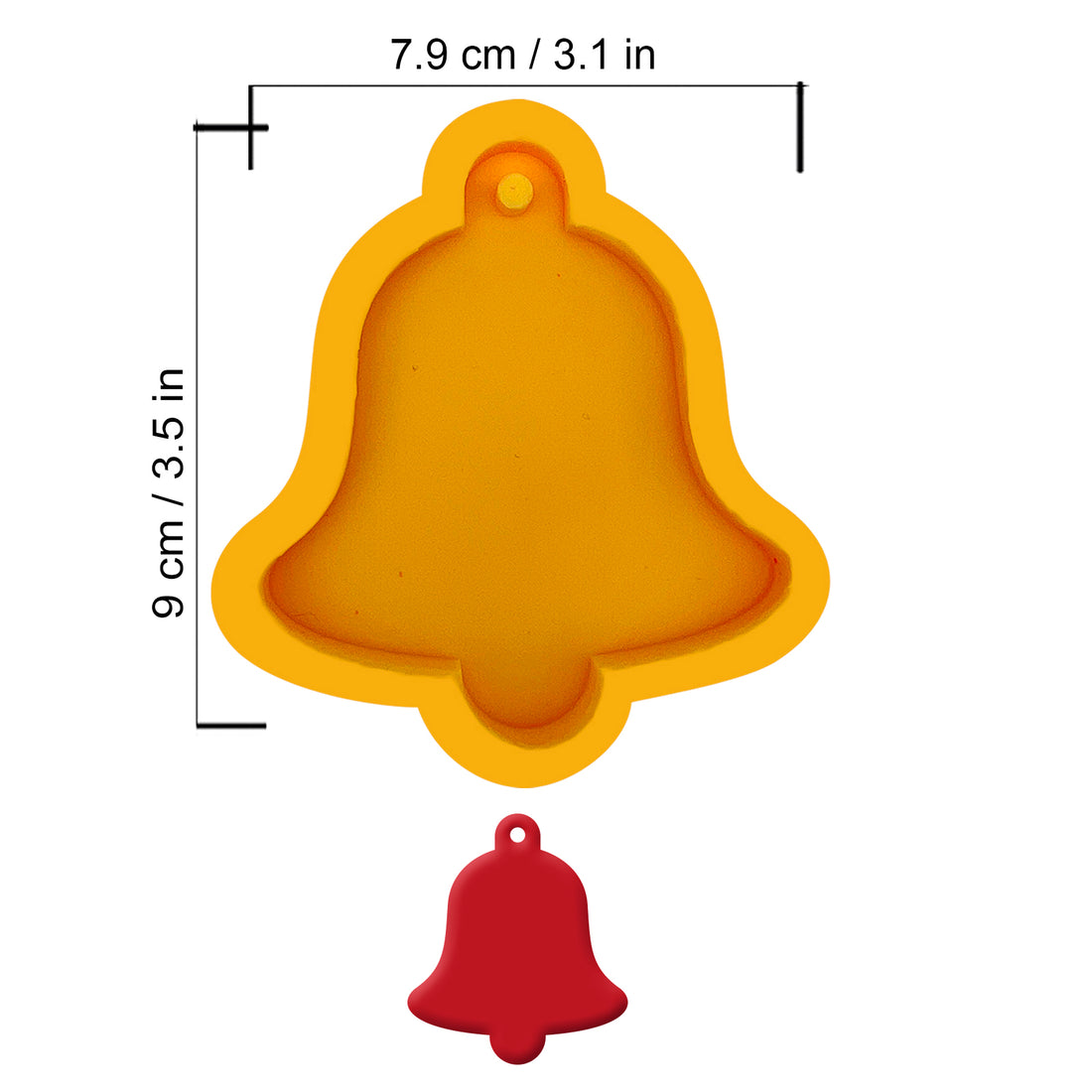 Molde Campana Navideña – Código: 005586