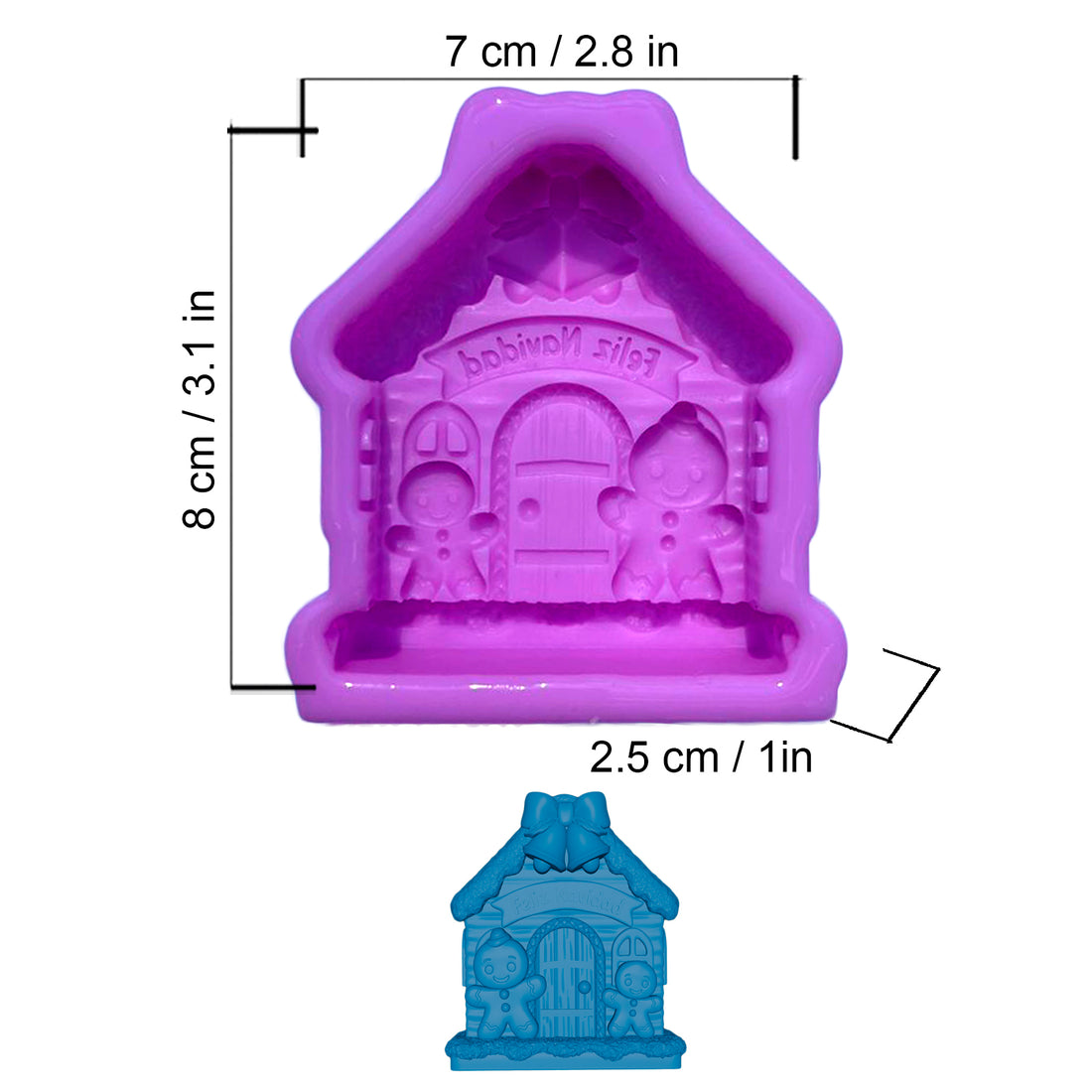 Molde Casa Jenjibre – Código: 005605