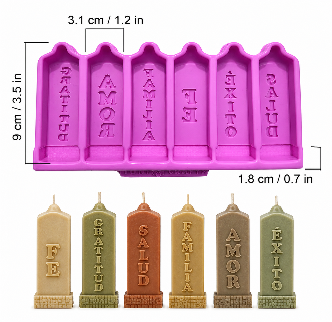 Molde Velas de los Deseos Pequeño – Código: 005621