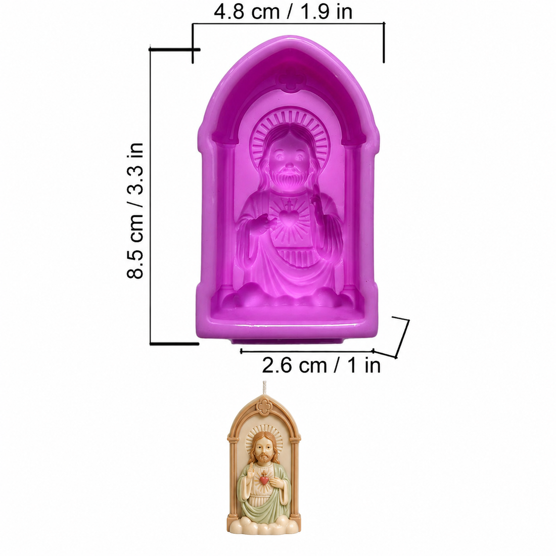 Molde Jesús – Código: 005617