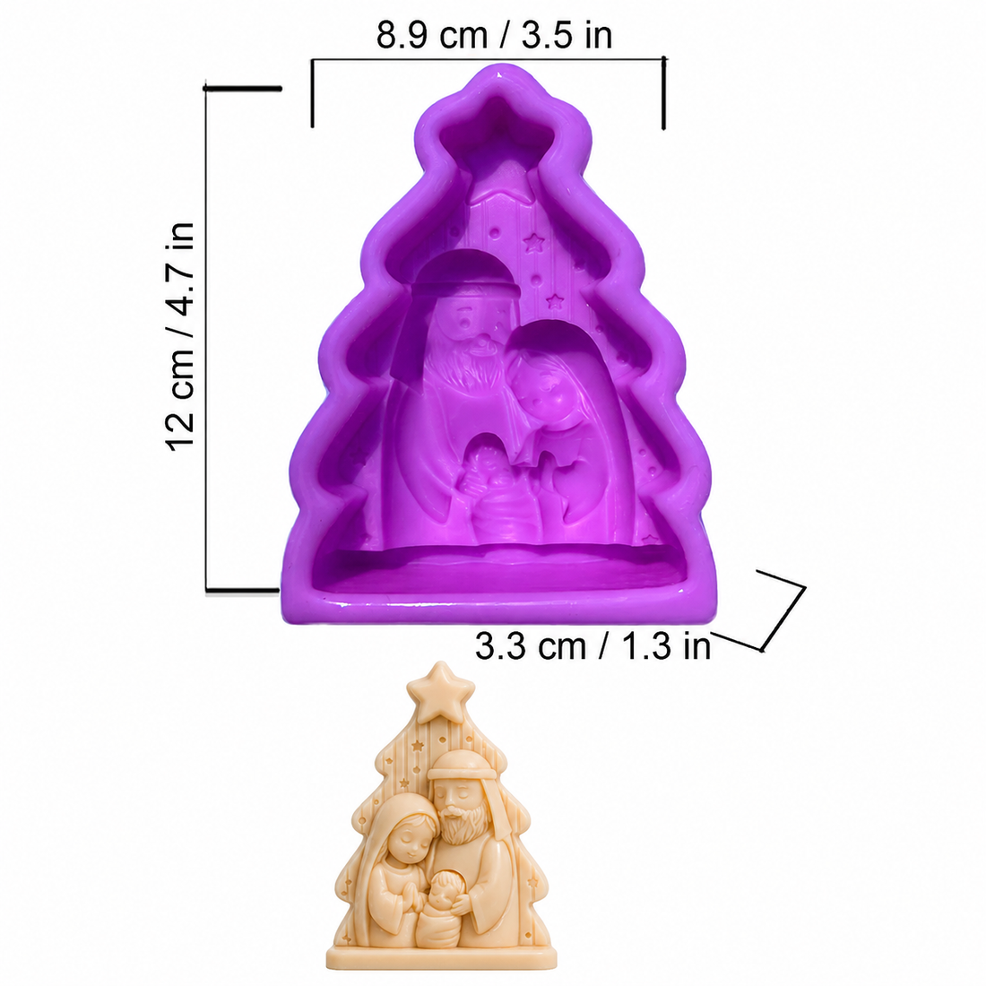 Molde Árbol Sagrada Familia Grande – Código: 005608