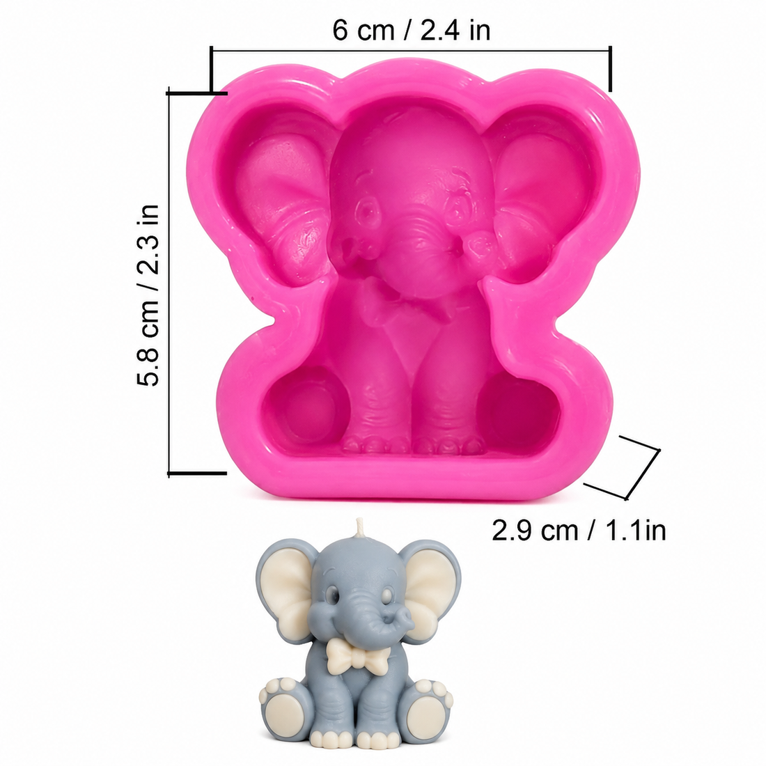 Molde Elefante – Código: 005598