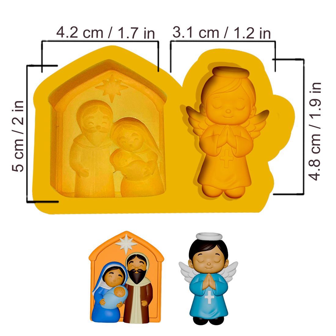Molde Angel y Familia – Código: 005592