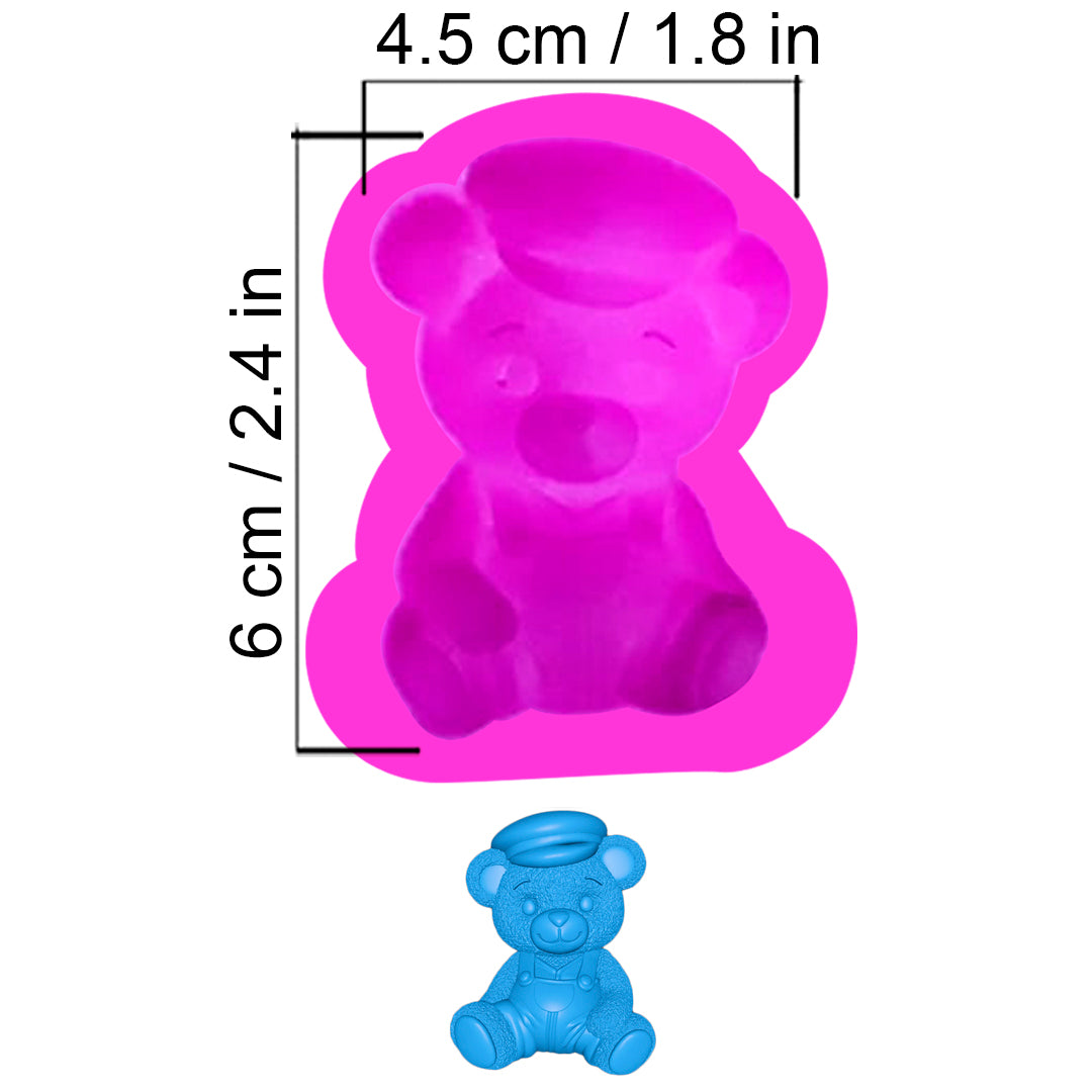 Molde Oso Sentado  – Código: 005501