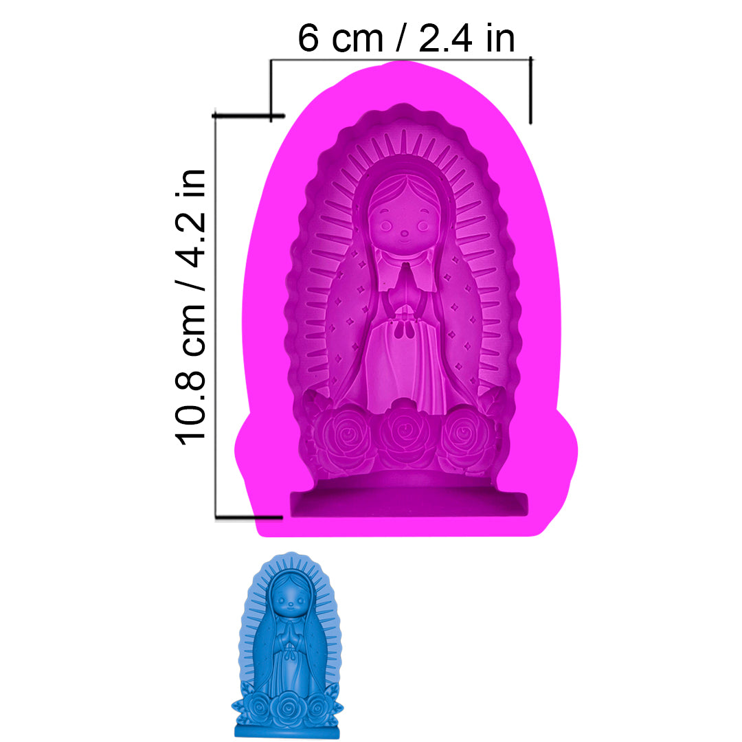 Molde Virgen de Guadalupe Grande – Código: 005609