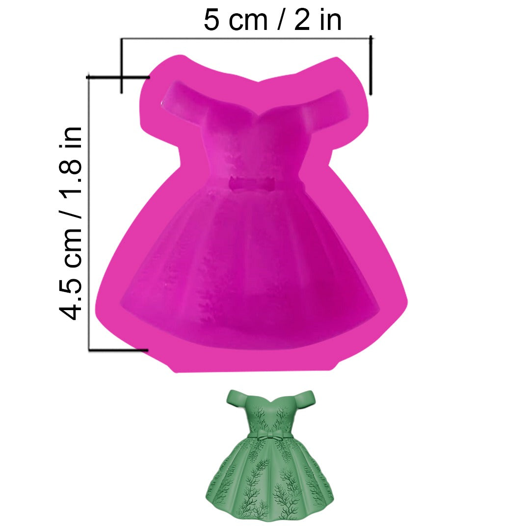 Molde Vestido con Manga – Código: 005523