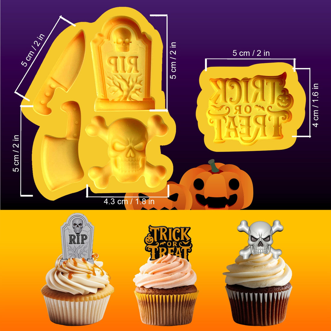 Set de Moldes Halloween 1 – Código: SETH1
