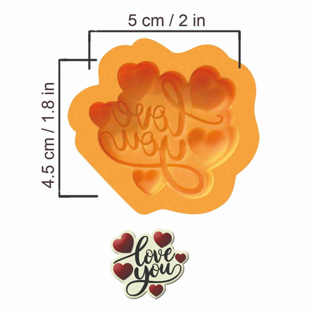 Molde CH – I Love You Corazones – Código: 005638