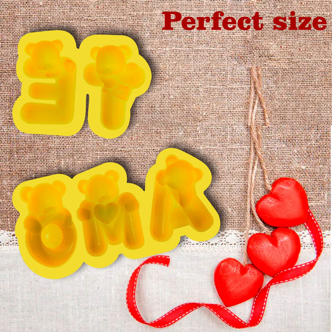 Molde CH – Te Amo en Letras Separadas – Código: 005640