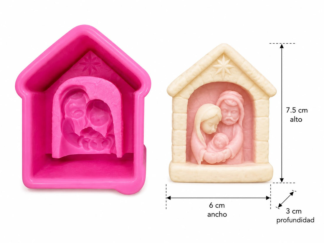 Molde Casita pesebre Cod:005687