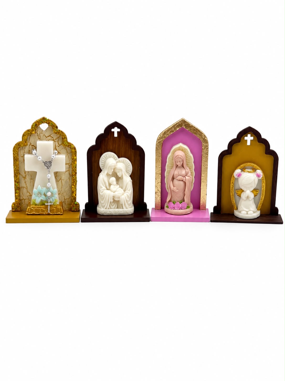 Portavelas decorativo en MDF  Cod: 005689