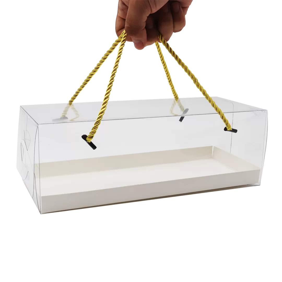 Caja rectangular con cordon