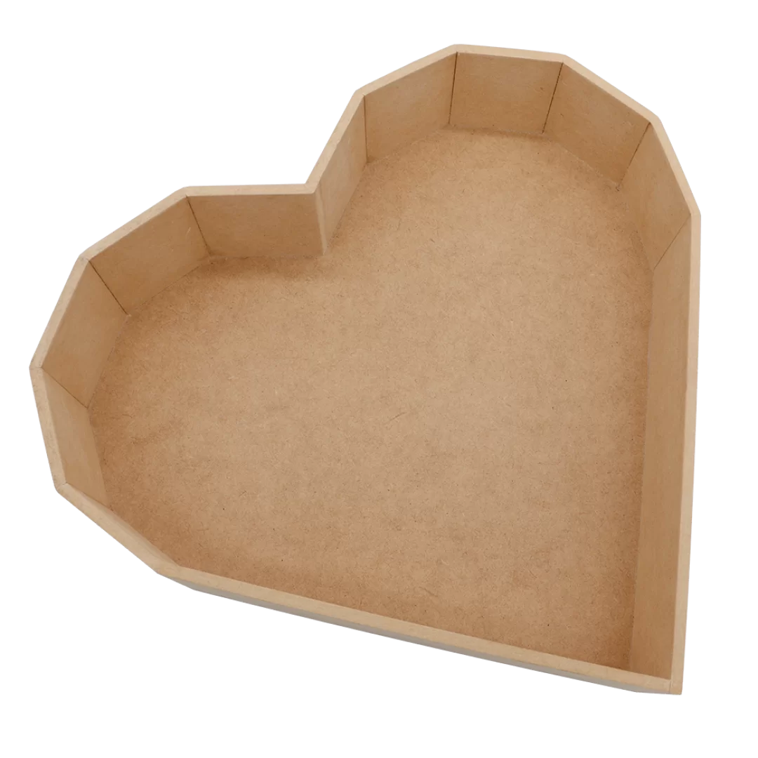caja corazon grande sin tapa
