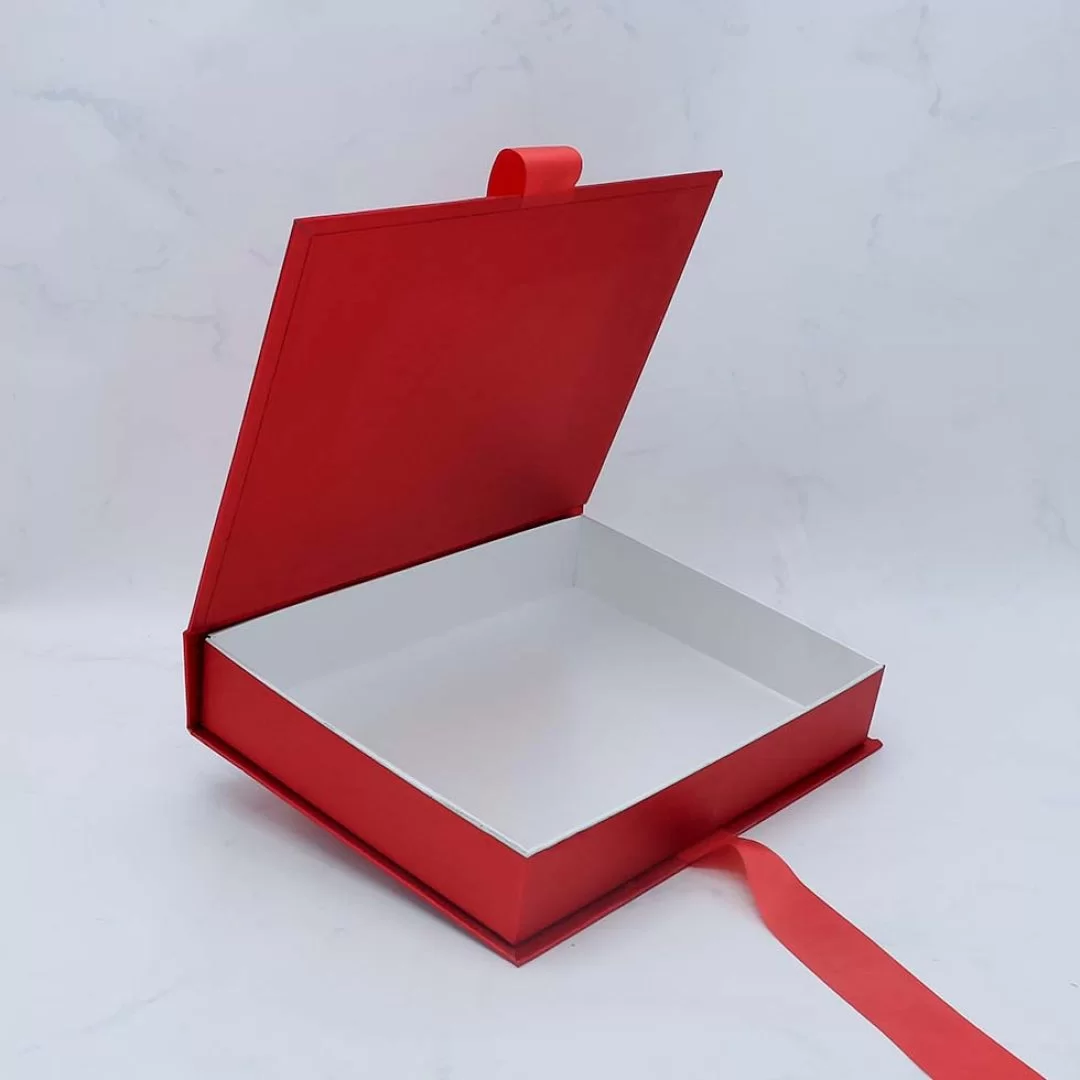 caja para agenda roja
