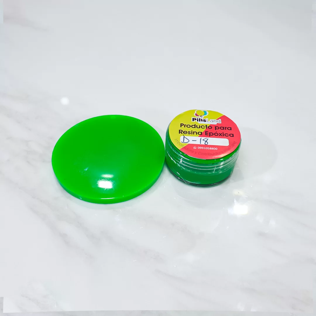 pigmento en pasta verde